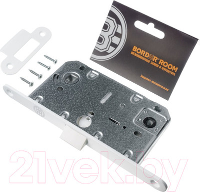 Защелка врезная Border 81807 (белый)