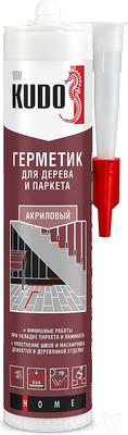 Герметик акриловый Kudo Для дерева и паркета KSK-316 (280мл, венге)