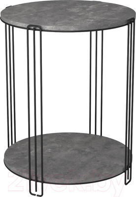 Журнальный столик Sheffilton SHT-CT33 (черный муар/мокрый асфальт)