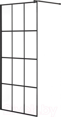 Душевая стенка Niagara NG-685-12 120x195 (черный)