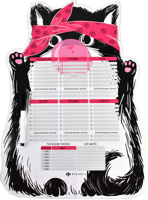 Расписание уроков Феникс+ Черный кот / 59579