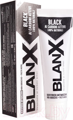 Зубная паста Blanx Black (75мл)
