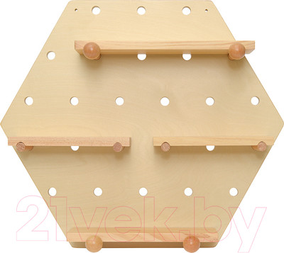 Полка Bergenson Bjorn Shely / TL-BB-SFHG-NT-50 (светлое дерево)