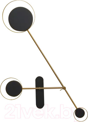 Бра Kinklight Акси 2209-40.36-19 (латунь/черный)