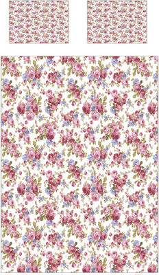 Набор текстиля для спальни Ambesonne Изобилие цветов 160x220 / bcsl_12330