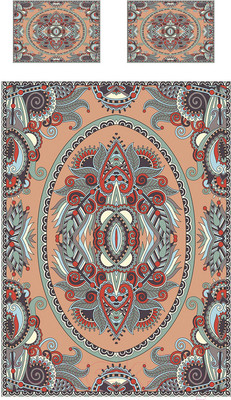 Набор текстиля для спальни Ambesonne Узорчатый орнамент 160x220 / bcsl_28179