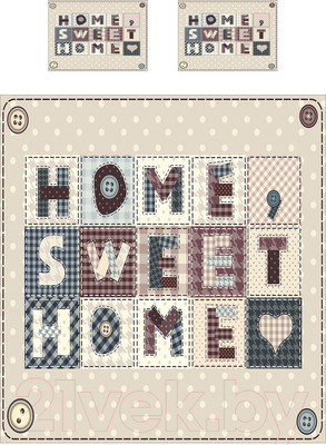 Набор текстиля для спальни Ambesonne Дом, милый дом 220x235 / bcsl_54682