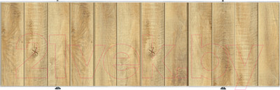 Экран для ванны Comfort Alumin Group Натуральное дерево 3D 150x50