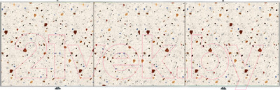 Экран для ванны Comfort Alumin Group Конфетти 3D 170x50