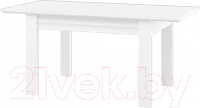 Обеденный стол Мебель-Неман Денвер МН-040-22 (белый)