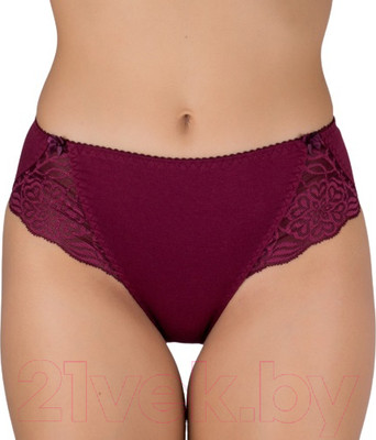 Трусы женские Verally 150-3 (р. 110, бургунд)