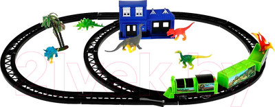 Железная дорога игрушечная Играем вместе Парк динозавров / ZY922169-R