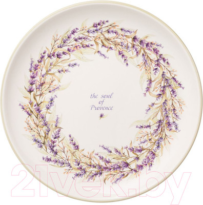 Тарелка столовая обеденная Agness Душа Прованса 358-2040