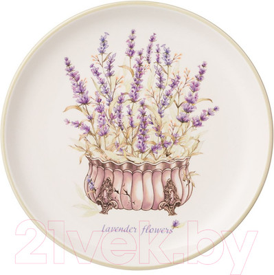 Тарелка столовая обеденная Agness Душа Прованса 358-2041
