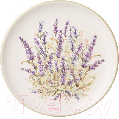 Тарелка столовая обеденная Agness Душа Прованса 358-2042