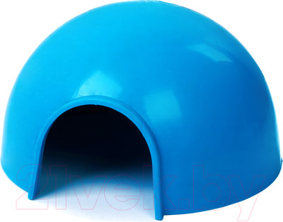 Домик для клетки Voltrega 0315913/blue (голубой)