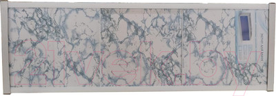 Экран для ванны Alavann Оптима 150 (светло-голубой мрамор)