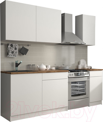 Кухонный гарнитур Eligard Urban 1.6 (белый)