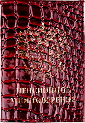 Чехол для документов OfficeSpace 240447 (бордовый)