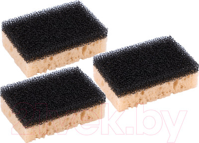Набор губок для мытья посуды Рыжий кот Fix Form 5094 (3шт)
