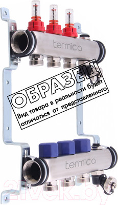 Коллекторная группа отопления Termica 1"x3/4" 83601012 (12 выходов)