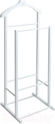 Стойка для одежды Мебелик В 27Н (белый)