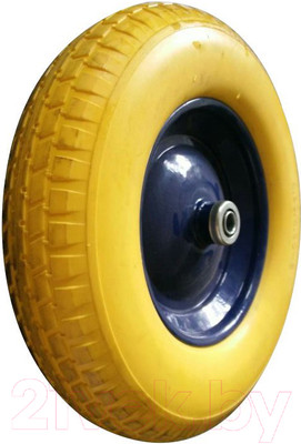 Колесо для тачки No Brand PU 4.00-8 (16x70)