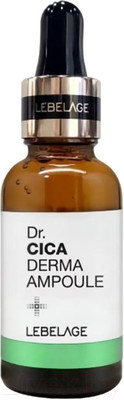 Сыворотка для лица Lebelage Dr.Cica Derma Ampoule успокаивающая (30мл)