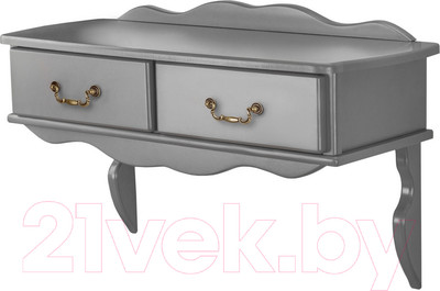 Консольный столик Мебелик Берже 20 (серый графит)