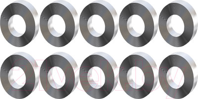 Лента стяжная для теплицы КомфортПром 10221227 (10 комплектов)