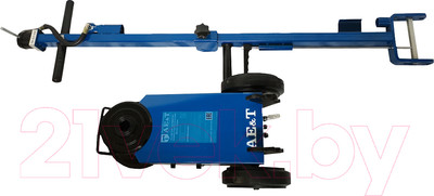 Подкатной домкрат AE&T HJ-50/25F (50/25т)