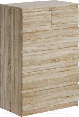 Комод Mio Tesoro Мальта 6 ящиков 80x121 2.05.02.100.3 (дуб сонома)