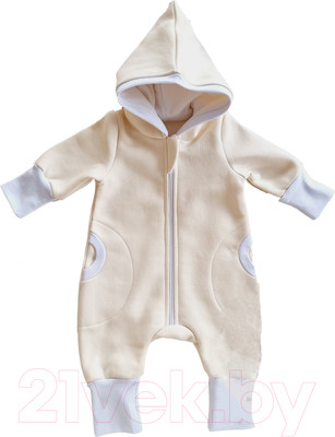 Комбинезон для малышей Sofi Гном / 3210-2 (р.74, кремовый)