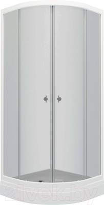 Душевой уголок Triton Грэй В 90х90 (белый)