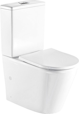 Унитаз напольный WeltWasser WW Salzbach 001 XL GL-WT (белый глянец)