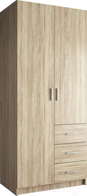 Шкаф Евва УН-02-03/S (дуб сонома)