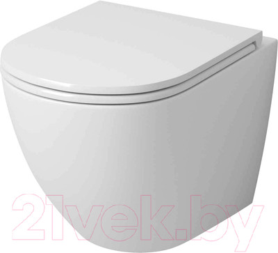 Унитаз подвесной Grossman GR-4455SQ (с сиденьем)