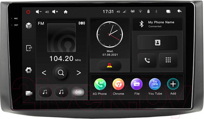 Бездисковая автомагнитола Incar TMX2-3603-3