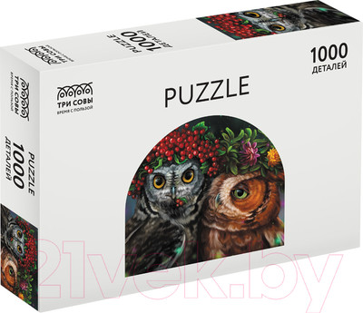 Пазл Три совы Совы / ПК1000_48366 (1000эл)