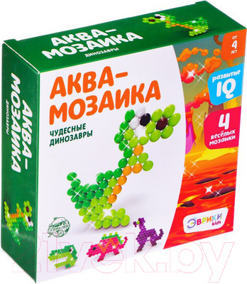 Развивающая игра Эврики Динозавры. Аквамозаика для детей / 2933733