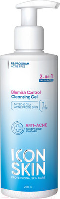 Гель для умывания Icon Skin 2в1 Blemish Control  (250мл)