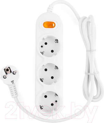 Удлинитель Power Cube PC-1-1.5M (1.5м, 3 розетки)