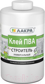 Клей Лакра ПВА Строитель универсальный (2.3кг)