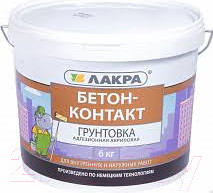 Грунтовка Лакра Бетон-контакт (6кг)