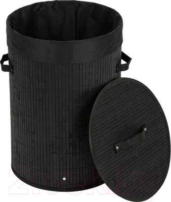 Корзина для белья Рыжий кот BLB-01-B / 104487 (черный)