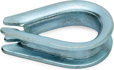 Коуш для канатов ЕКТ М6 DIN6899 / B007917 (4шт)