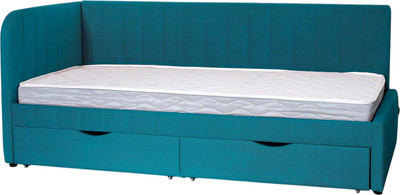 Кровать-тахта DiArt София левая (велюр Магия 172)