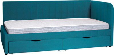 Кровать-тахта DiArt София правая (велюр Магия 172)