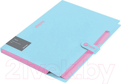 Папка для бумаг Berlingo Haze / XF4_05921 (голубой)