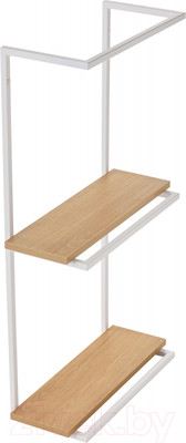 Полка РасГар Ассистент (белый/дуб сантана)
